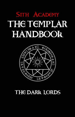 Sith Academy The Templar Handbookpaperback - 