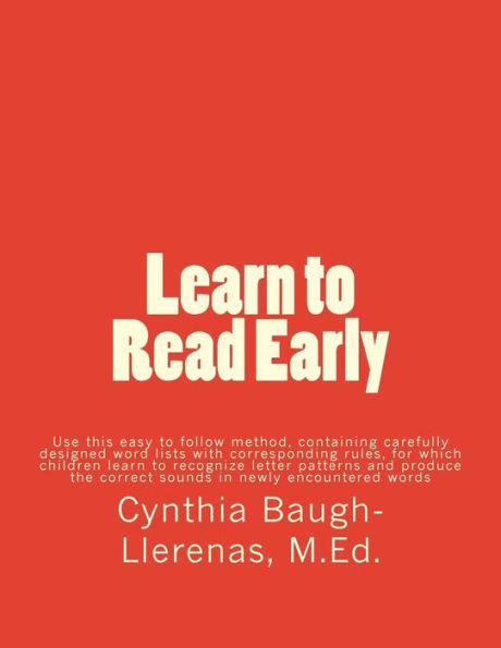 Learn to Read Early