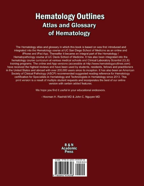 Hematology Outlines: Atlas And Glossary Of Hematology By Hooman H ...