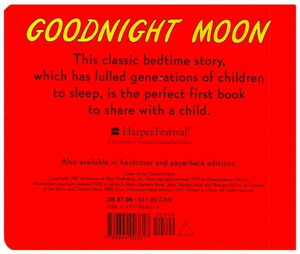 Goodnight Moon 123/buenas Noches, Luna 123 Board Book - By