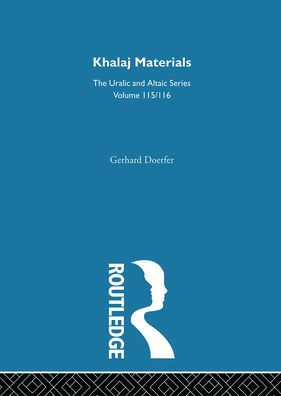 Khalaj Materials / Edition 1