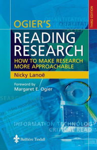 Title: Ogier's Reading Research / Edition 3, Author: Nicky Lanoe RGN