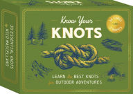 Title: Know Your Knots: Learn the best knots for outdoor adventures - 30 cards and 2 ropes, Author: Nico Mascellaro
