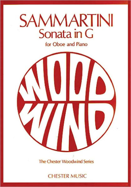 Sonata in G: for Oboe and Piano