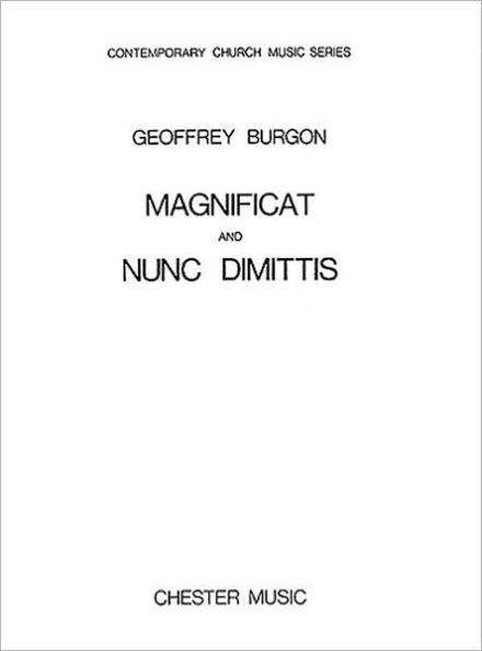 Magnificat and Nunc Dimittis: Vocal Score