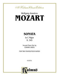 Title: Sonata in C Major, K. 545, Author: Wolfgang Amadeus Mozart