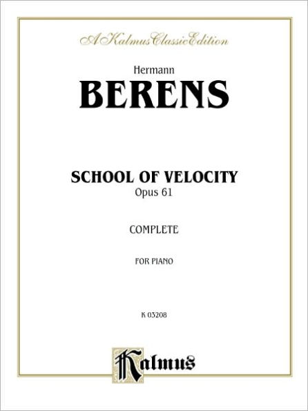 School of Velocity, Op. 61: Complete