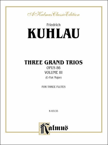 Three Grand Trios, Op. 86, Vol 3: A-flat Major