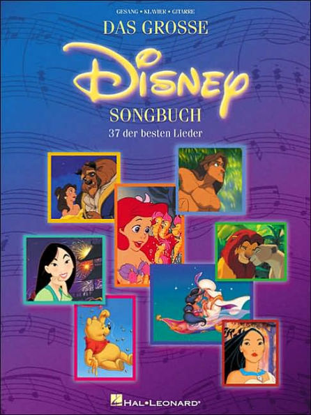Das Grosse Disney Songbuch - Klavier/Gesang/Gitarre