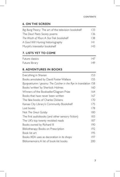 A Book of Book Lists: A Bibliophile's Compendium