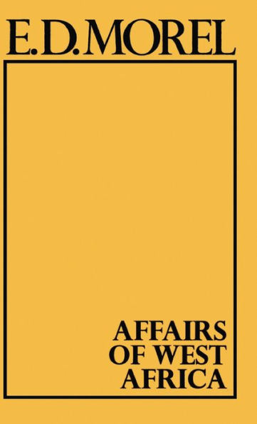 Affairs of West Africa / Edition 1