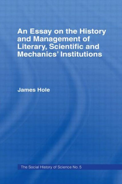 Essay on History and Management: Essay Hist Management / Edition 1