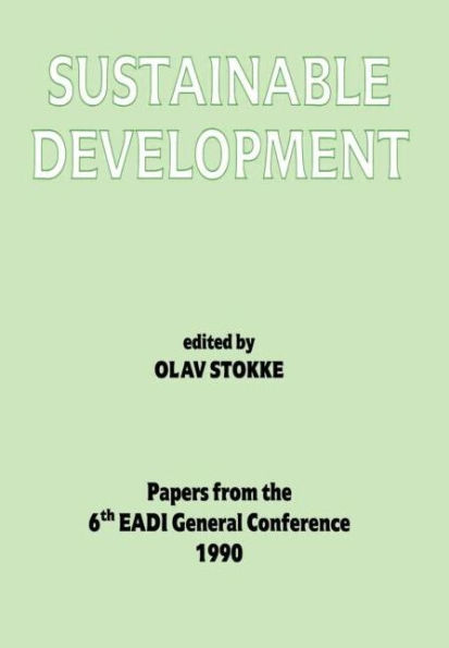 Sustainable Development / Edition 1