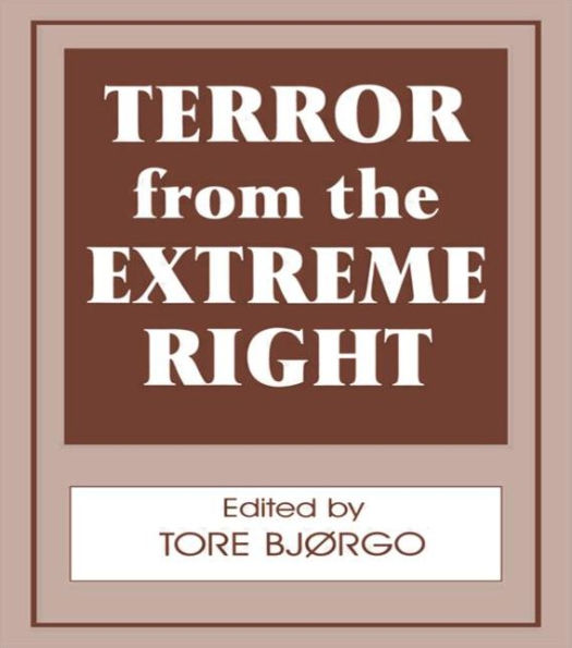 Terror from the Extreme Right / Edition 1