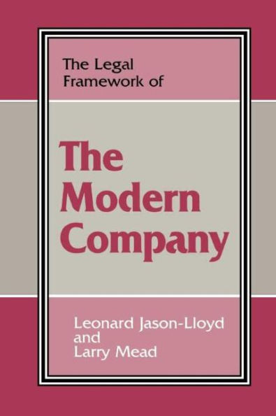 the Legal Framework of Modern Company