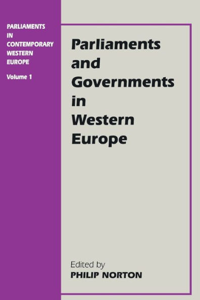 Parliaments Contemporary Western Europe