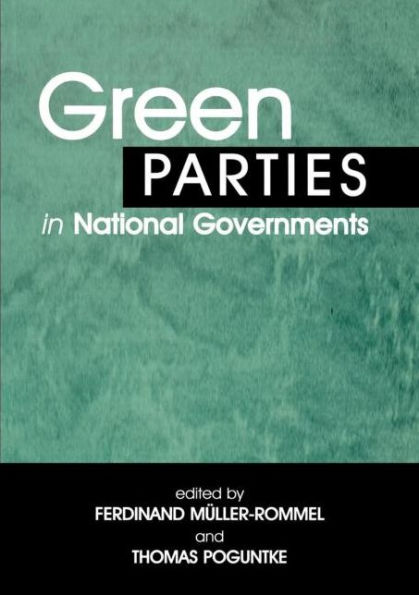Green Parties in National Governments / Edition 1
