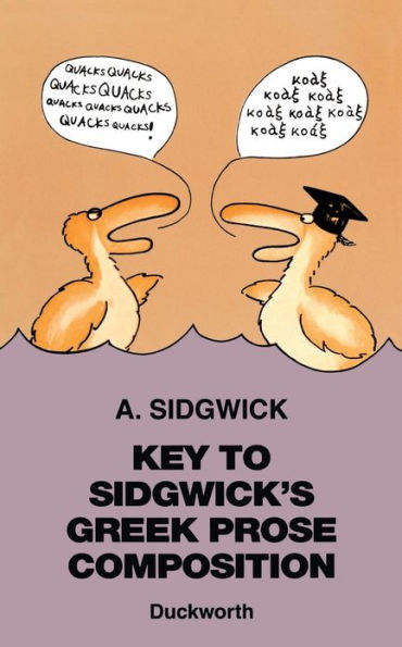 Key to Sidgwick's Greek Prose Composition