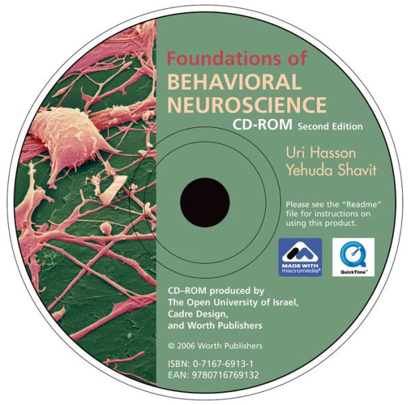 Foundations of Behavioral Neuroscience CD-ROM / Edition 2