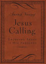 Jesus Calling, Small Brown Leathersoft, with Scripture References: Enjoying Peace in His Presence (A 365-Day Devotional)