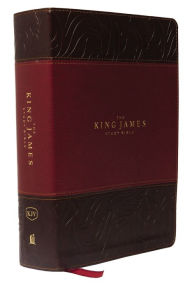 Title: KJV, The King James Study Bible, Leathersoft, Burgundy, Red Letter, Full-Color Edition: Holy Bible, King James Version, Author: Thomas Nelson
