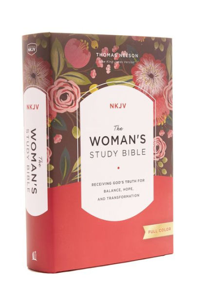 NKJV, The Woman's Study Bible, Hardcover, Red Letter, Full-Color ...