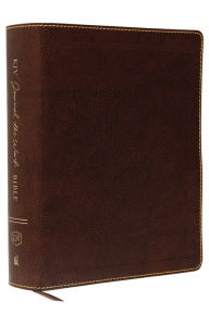 Title: KJV Large Print Bible, Journal the Word, Reflect, Journal or Create Art Next to Your Favorite Verses (Brown Bonded Leather, Red Letter, Comfort Print: King James Version), Author: Thomas Nelson