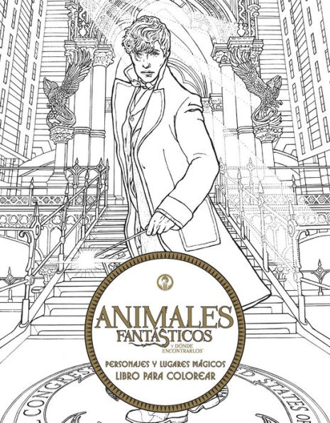 Animales fantásticos y dónde encontrarlos: Personajes y lugares mágicos. Libro p