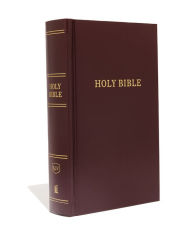 Title: KJV, Pew Bible, Large Print, Hardcover, Burgundy, Red Letter, Comfort Print: Holy Bible, King James Version, Author: Thomas Nelson