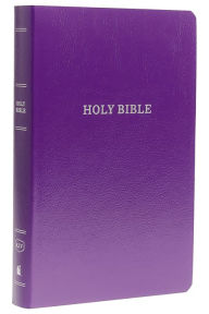 Title: KJV Holy Bible: Gift and Award, Purple Leather-Look, Red Letter, Comfort Print: King James Version, Author: Thomas Nelson