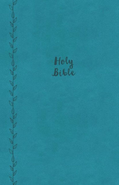 KJV Holy Bible: Value Compact Thinline, Teal Leathersoft, Red Letter, Comfort Print: King James Version