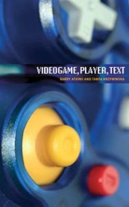 Title: Videogame, player, text, Author: Barry Atkins
