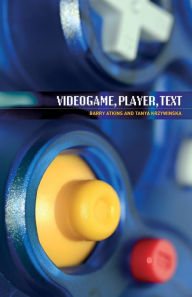 Title: Videogame, player, text, Author: Barry Atkins