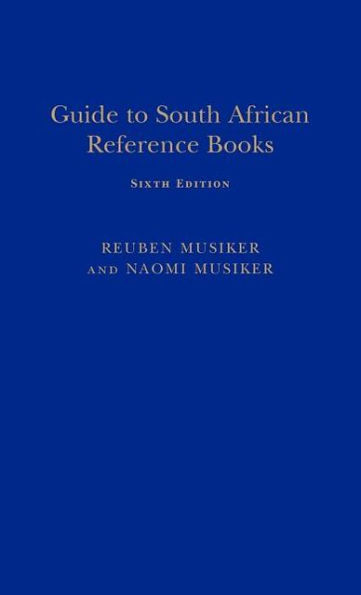 Guide to South African Reference Books