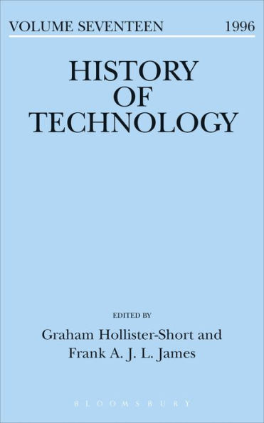 History of Technology Volume 17