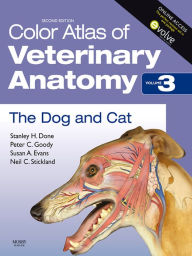 Title: Color Atlas of Veterinary Anatomy, Volume 3, The Dog and Cat, Author: Stanley H. Done BA