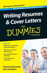 Title: Writing Resumes and Cover Letters For Dummies - Australia / NZ, Author: Amanda McCarthy