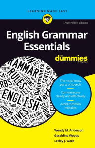 Title: English Grammar Essentials For Dummies, Author: Wendy M. Anderson