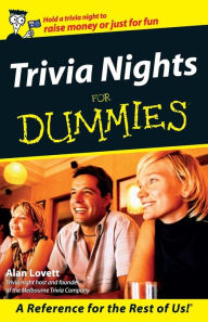 Title: Trivia Nights For Dummies, Author: Alan Lovett