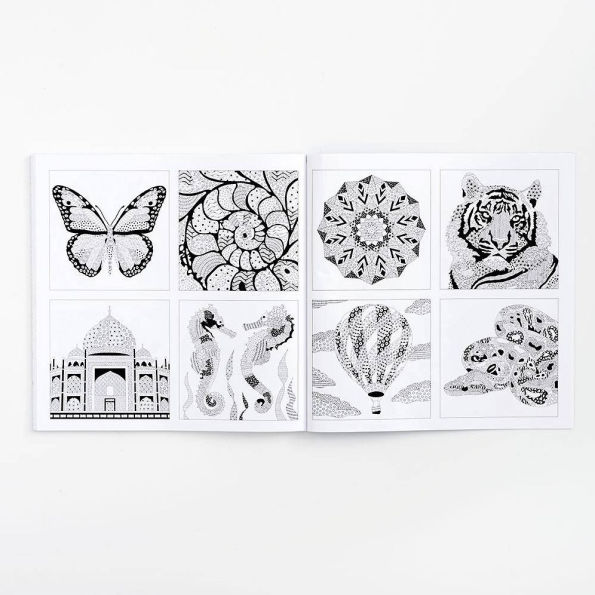 Zendoodle Calm: Stress-free Pattern Play for Relaxation