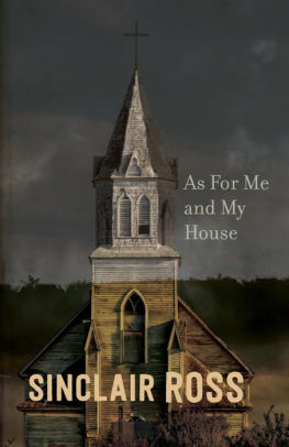 As for Me and My House by Sinclair Ross, Paperback | Barnes & Noble®