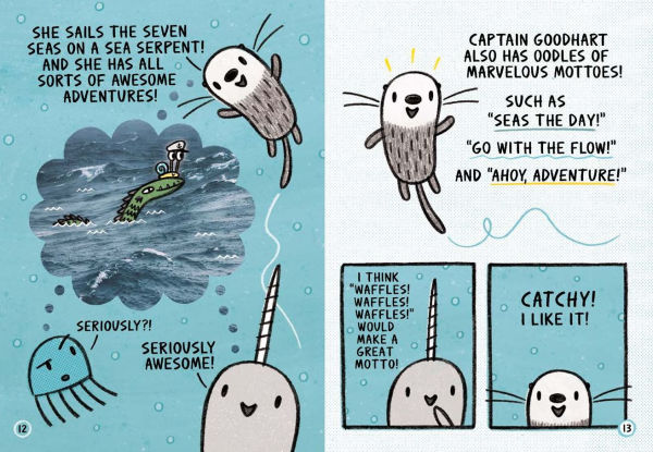 Narwhal's Otter Friend (A Narwhal and Jelly Book #4)