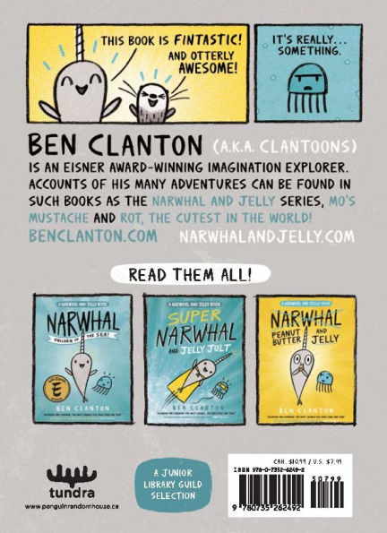Narwhal's Otter Friend (A Narwhal and Jelly Book #4)