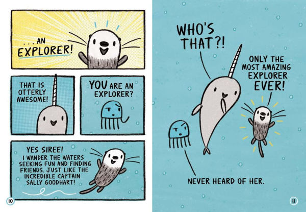 Narwhal's Otter Friend (A Narwhal and Jelly Book #4)