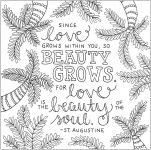 Alternative view 4 of Everything Beautiful: A Coloring Book for Reflection and Inspiration