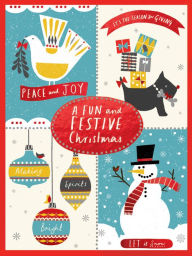 Title: A Fun and Festive Christmas Deluxe Notecard Collection, Author: Galison