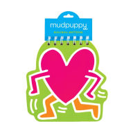 Title: Keith Haring Heart Rainbow Notepad, Author: Mudpuppy