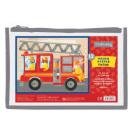 Title: Fire Truck Pouch Puzzle