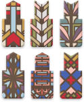 Alternative view 2 of Frank Lloyd Wright Designs Magnetic Bookmark