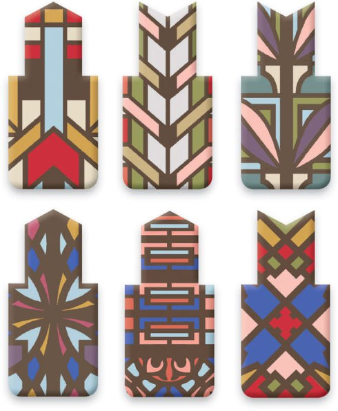 Frank Lloyd Wright Designs Magnetic Bookmark